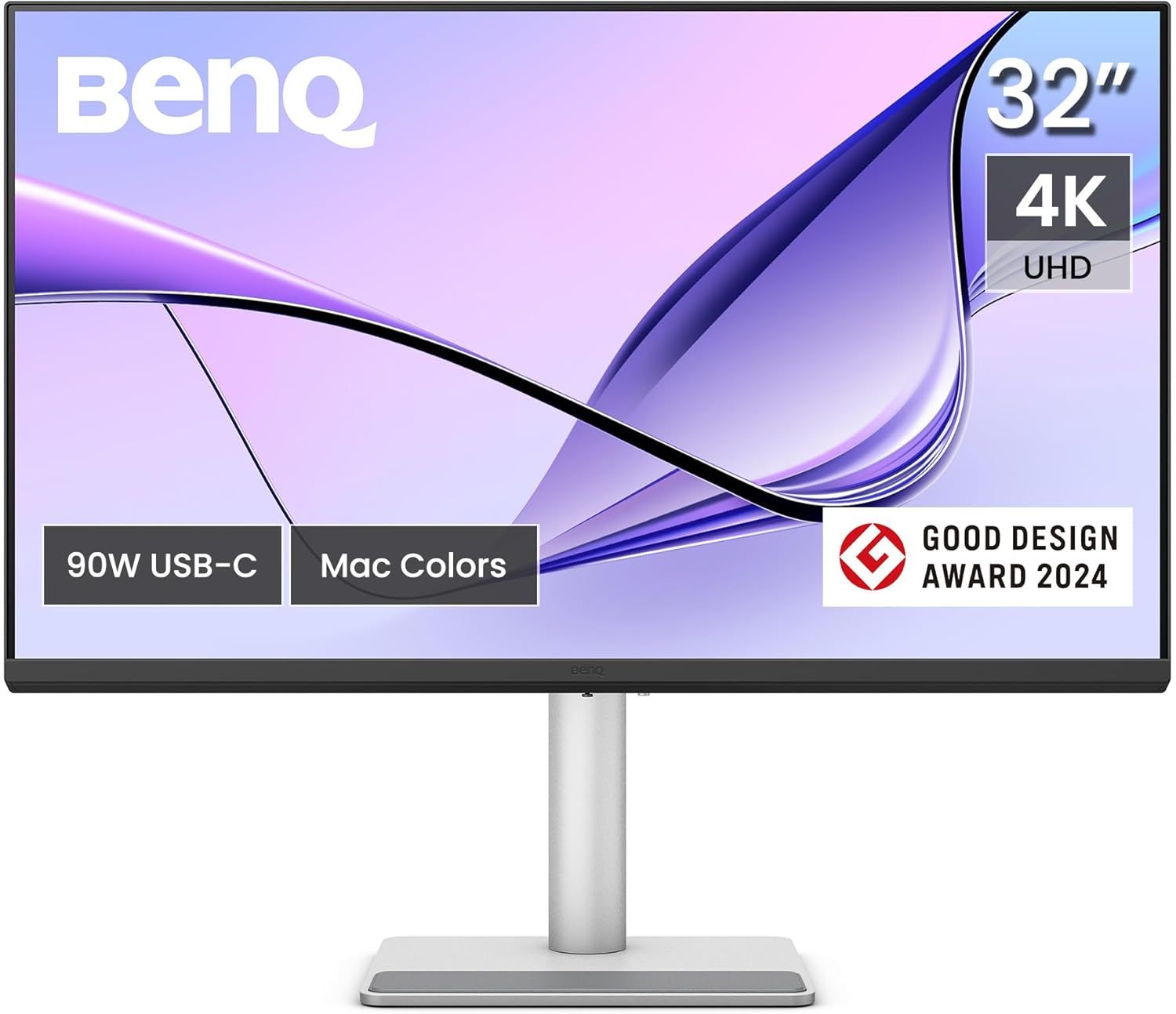 BenQ MA320U 4K UHD IPS Monitor 32" - Silver - 32 Inch by BenQ - Refurbished - Very Good condition - US$542.98