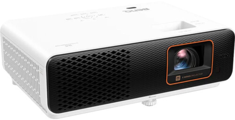 BenQ X500i 2200-Lumen XPR UHD 4K Short-Throw 4LED DLP Smart Console Gaming Projector - White by BenQ - Image 2