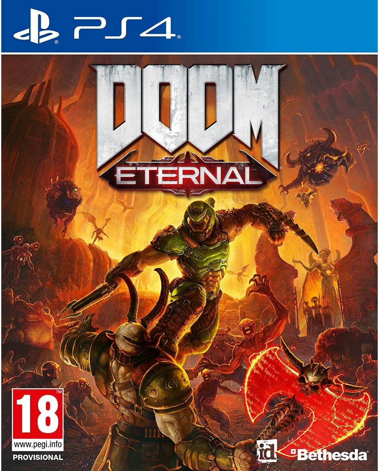 Bethesda Doom: Eternal for PlayStation 4 - Default by Bethesda - Refurbished - Brand New condition - US$35.98