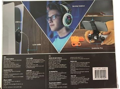Bionik Pro Kit+ for PS5 PlayStation 5 With 2x Quickshot Pro - White by Bionik - Image 4