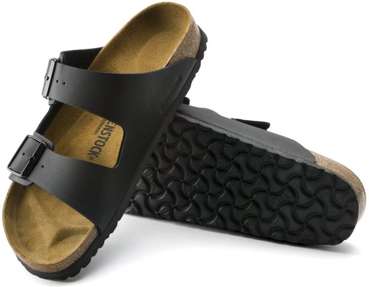 Birkenstock Arizona Birko-Flor Narrow Fit Unisex Sandals - 4 - Black by Birkenstock - Image 4