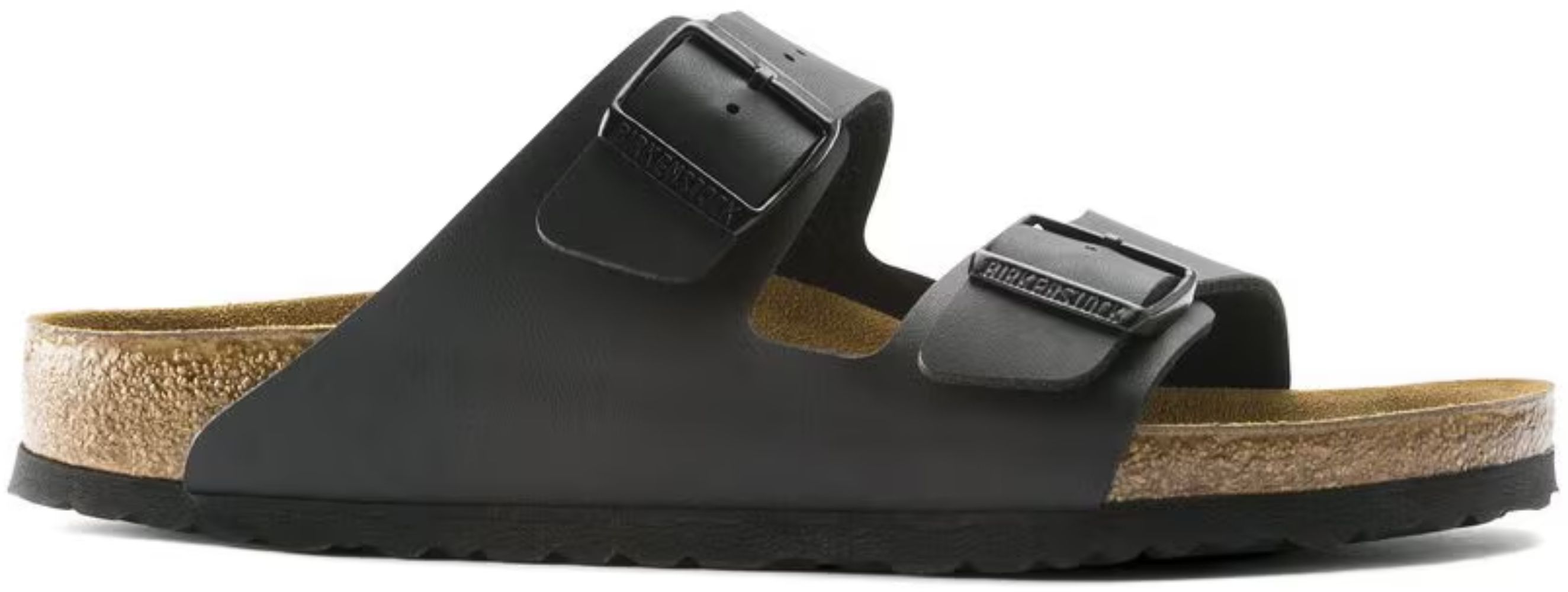 Birkenstock Arizona Birko-Flor Regular Fit Unisex Sandals - 10 - Black by Birkenstock - Image 3
