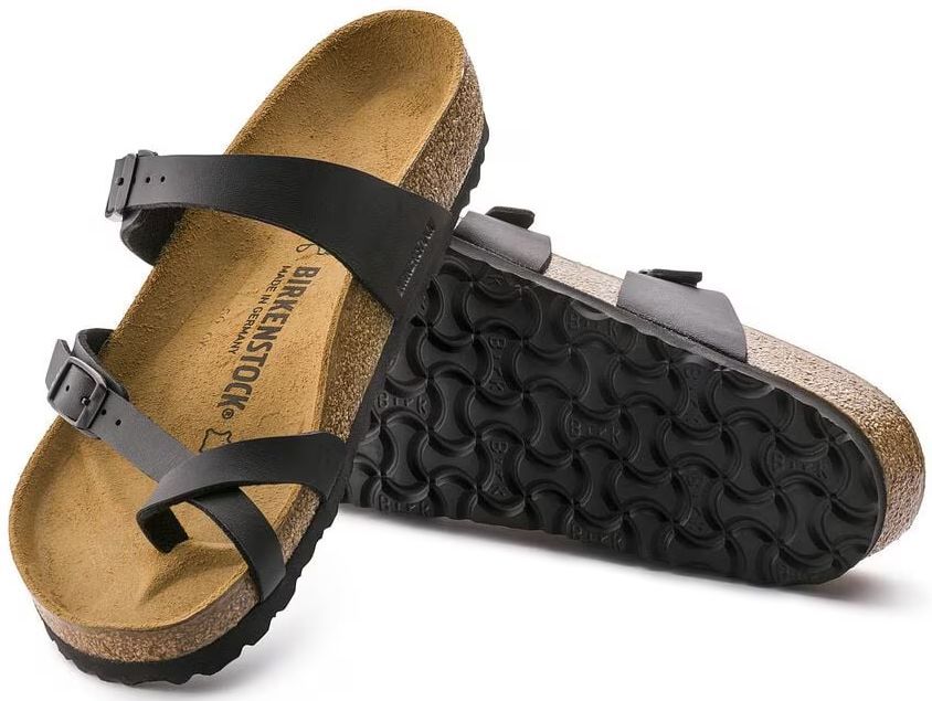 Birkenstock Mayari Birko-Flor Regular Fit Unisex Sandals - 9 - Black by Birkenstock - Image 3