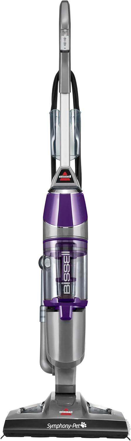 Bissell Symphony Pet Multifunctional Vacuum Cleaner (1543A) - Gray/Purple by Bissell - Refurbished - Very Good condition - US$282.99
