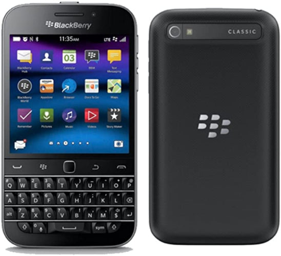 BlackBerry Classic - 16GB - Black - Unlocked by BlackBerry - Refurbished - Very Good condition