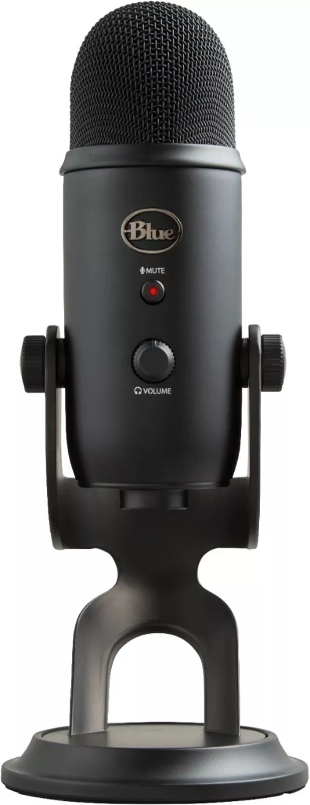 Blue Blackout Yeti USB Microphone - Black by Blue - Refurbished - Very Good condition - US$100.49