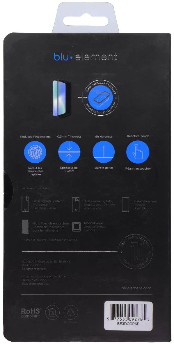 Blu Element 3D Curved Glass Screen Protector for Google Pixel 6 Pro - Clear by Blu Element - Refurbished - Brand New condition - Image 5