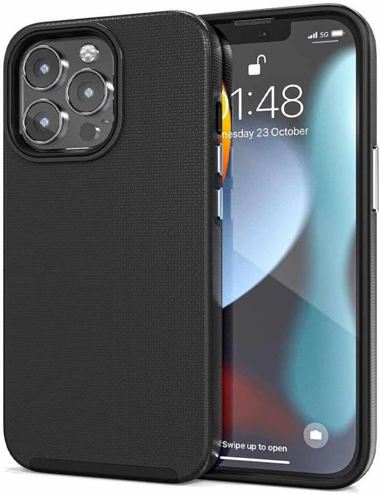 Blu Element Armour 2X Phone Case for Apple iPhone 13 Pro - Black by Blu Element - Refurbished - Brand New condition - US$13.93