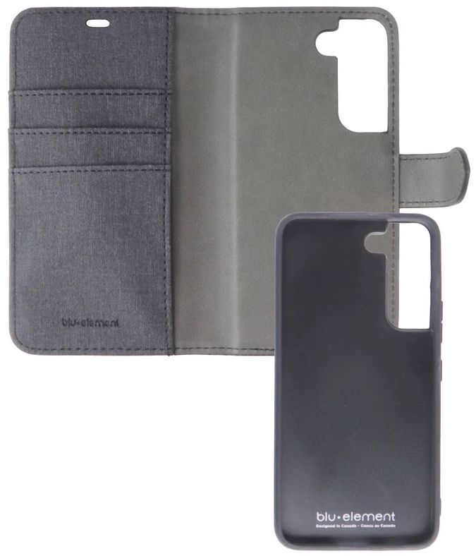 Blu Element Folio 2-In-1 Phone Case for Samsung Galaxy S22 - Black by Blu Element - Refurbished - Brand New condition - Image 5
