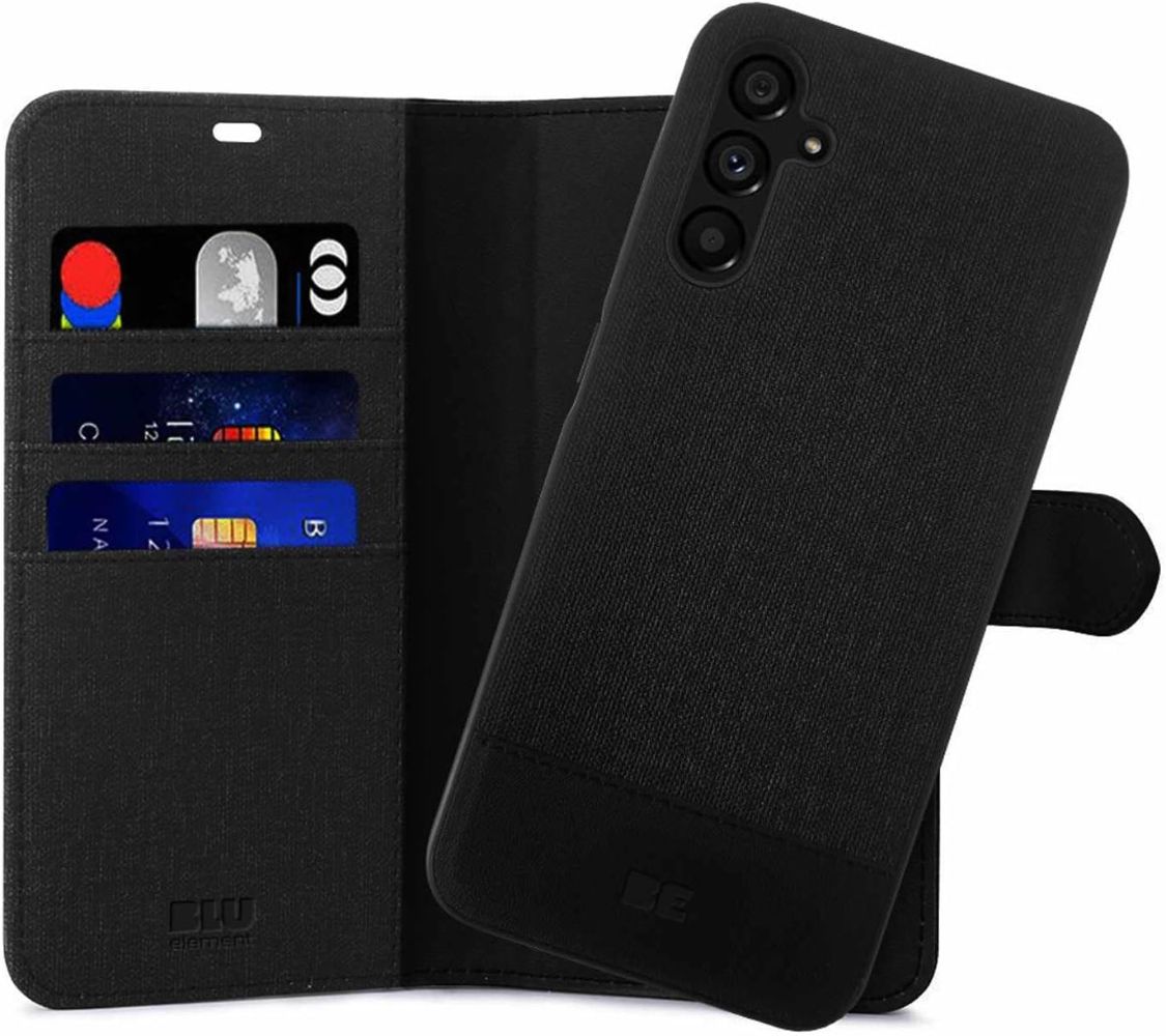BLU Element Folio 2-in-1 Phone Case for Samsung Galaxy S23 FE - Black - Brand New by BLU - Refurbished - Brand New condition - Image 4