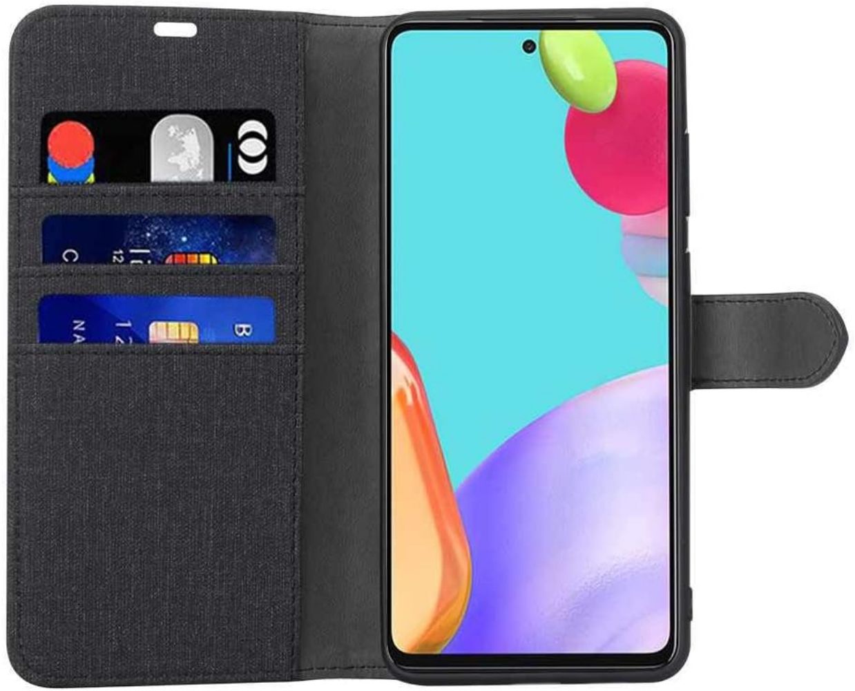 Blu Element Magnetic Folio 2-in-1 Phone Case for Samsung Galaxy A52 - Black by Blu Element - Refurbished - Brand New condition - Image 9