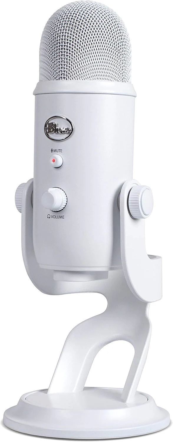 Blue Yeti USB Microphone - White by Blue - Refurbished - Very Good condition - US$110.99