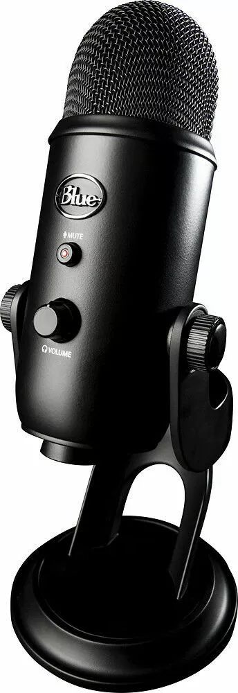 Blue Yeti USB Multi-Pattern Electret Condenser Microphone - Black by Blue - Image 2