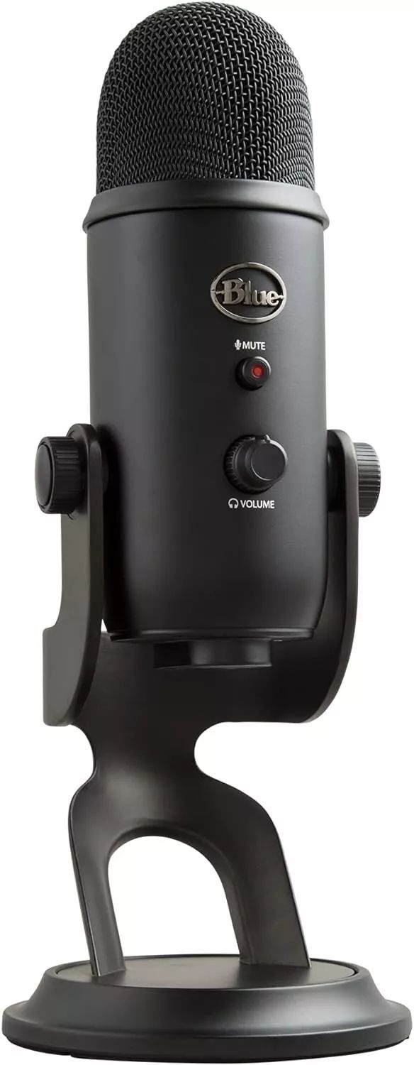 Blue Yeti USB Multi-Pattern Electret Condenser Microphone - Black by Blue - Image 3