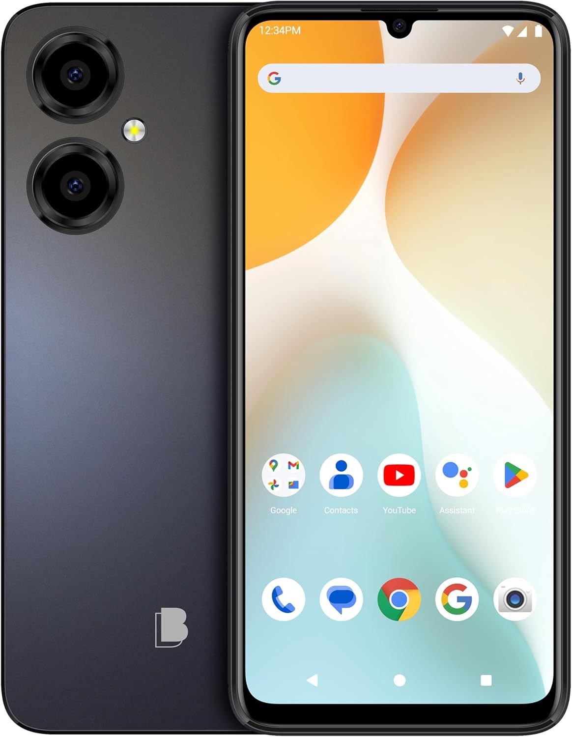 BLU G64 - 256GB - Black - Unlocked by BLU - Refurbished - Very Good condition - US$100.49