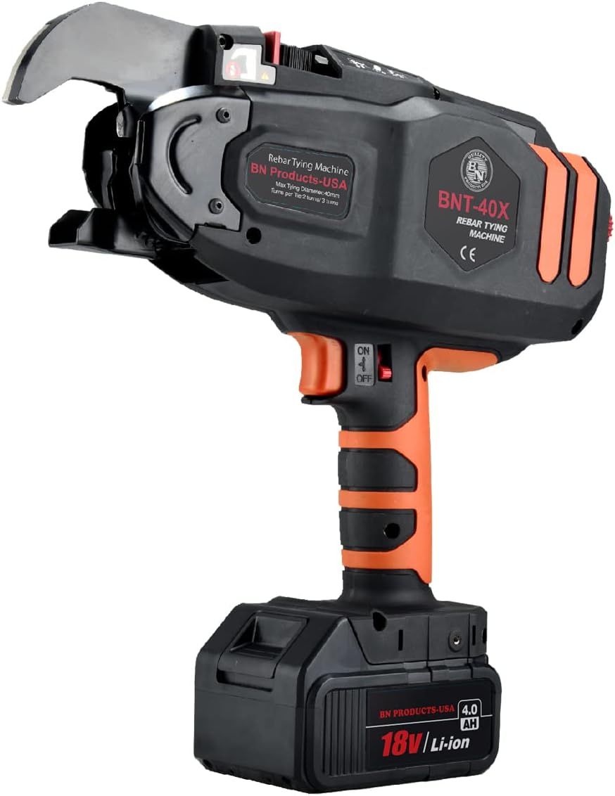 BN Products Tiger BNT-40X Li-Ion Cordless Battery Rebar Wire Tier - Orange by BN - Refurbished - Premium condition - US$1907.02