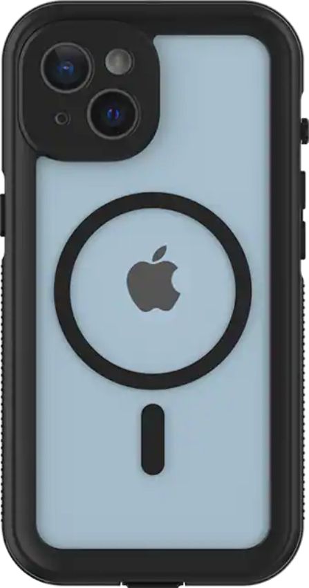 Body Glove Tidal Waterproof Phone Case for iPhone 14 - Black/Clear by Body Glove - Refurbished - Good condition - US$20.94