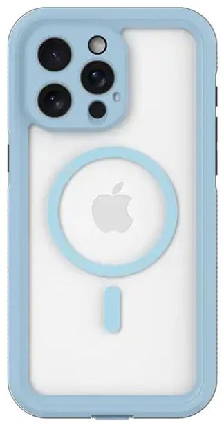Body Glove Tidal Waterproof Phone Case with MagSafe for iPhone 15 Pro Max - Blue by Body Glove - Refurbished - Brand New condition - US$49.98