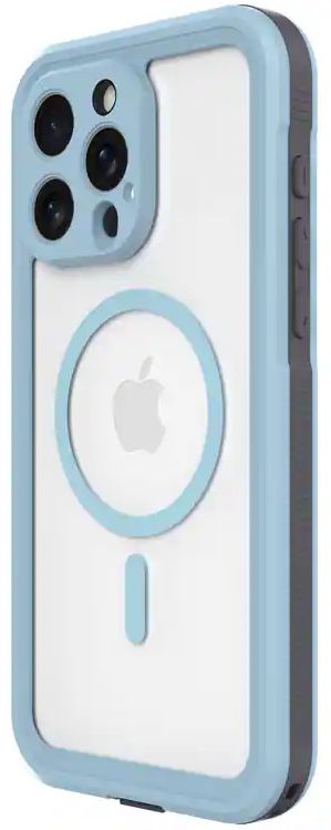 Body Glove Tidal Waterproof Phone Case with MagSafe for iPhone 15 Pro Max - Blue by Body Glove - Image 2