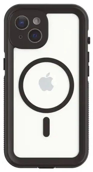 Body Glove Tidal Waterproof with MagSafe Phone Case for iPhone 15 - Black by Body Glove - Refurbished - Good condition - US$20.98