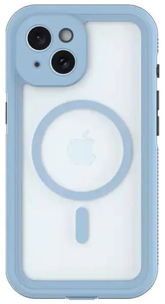 Body Glove Tidal Waterproof with MagSafe Phone Case for iPhone 15 - Blue by Body Glove - Refurbished - Brand New condition - US$20.98