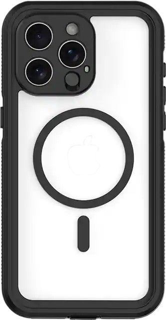 Body Glove Tidal Waterproof with MagSafe Phone Case for iPhone 15 Pro - Black by Body Glove - Refurbished - Brand New condition - US$50.98