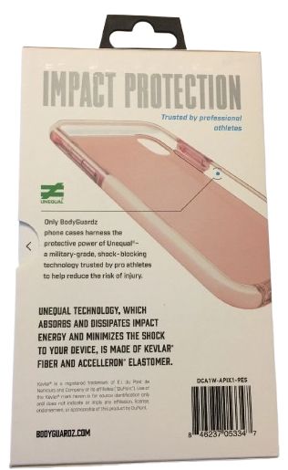 BodyGuardz Ace Pro Phone Case with Unequal Technology for iPhone X - Pink/White by BodyGuardz - Refurbished - Very Good condition - Image 3