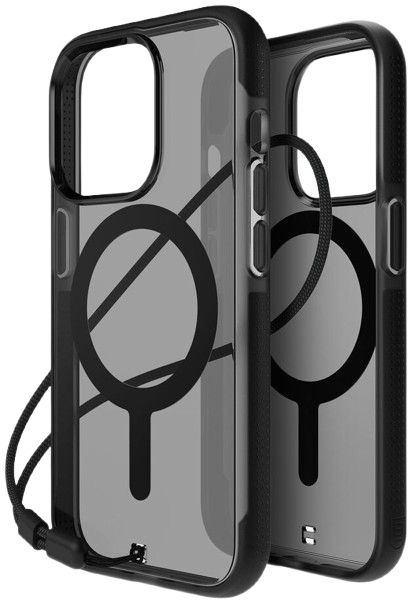 BodyGuardz Ace Pro with MagSafe Phone Case for iPhone 15 Pro - Smoke/Black by BodyGuardz - Refurbished - Good condition - Image 4