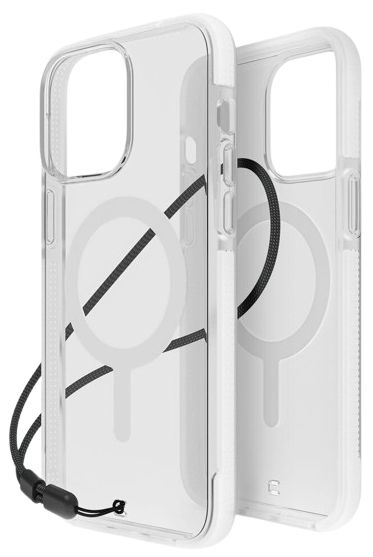BodyGuardz Ace Pro with MagSafe Phone Case for iPhone 15 Pro Max - Clear/White by BodyGuardz - Refurbished - Brand New condition - US$50.98
