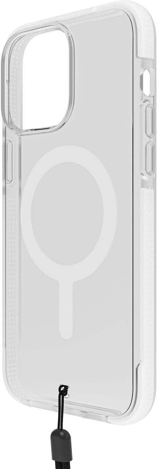 BodyGuardz Ace Pro with MagSafe Phone Case for iPhone 15 Pro Max - Clear/White by BodyGuardz - Image 3