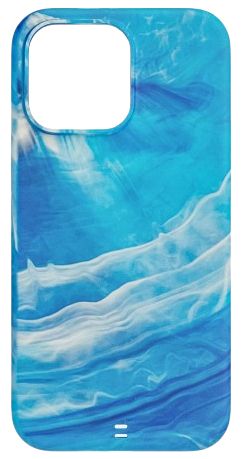 BodyGuardz Carve Marble with MagSafe Phone Case for iPhone 15 Pro Max - Blue by BodyGuardz - Refurbished - Brand New condition - Image 2