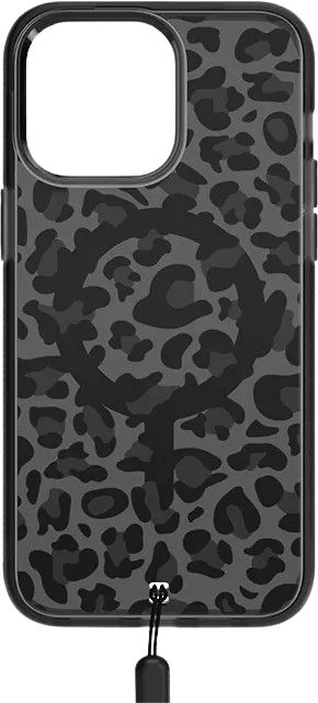 BodyGuardz Leopard Ace Pro Phone Case with MagSafe for iPhone 15 Pro Max - Black/Grey by BodyGuardz - Refurbished - Brand New condition - US$34.99