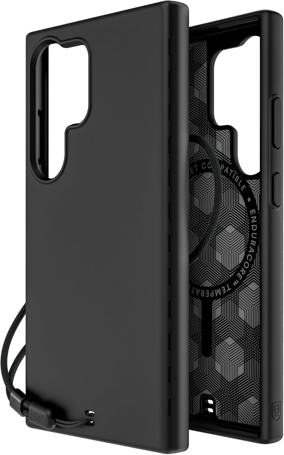 BodyGuardz Paradigm Pro Phone Case for Samsung Galaxy S24 Ultra - Black by BodyGuardz - Refurbished - Good condition - US$53.44
