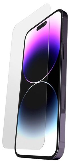 BodyGuardz Pure 3 Tempered Glass Screen Protector for iPhone 14 Pro Max - Clear by BodyGuardz - Refurbished - Premium condition - US$20.98