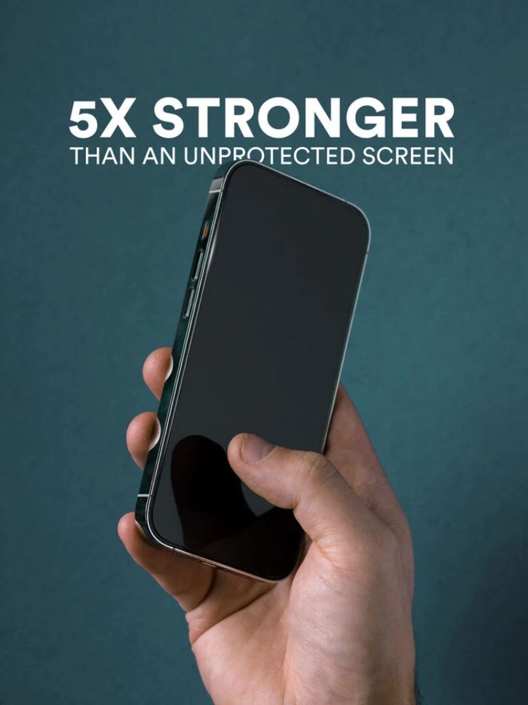 BodyGuardz Pure 3 Tempered Glass Screen Protector for iPhone 14 Pro Max - Clear by BodyGuardz - Refurbished - Like New condition - Image 4