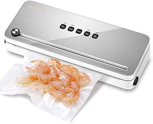 Bonsenkitchen Food Vacuum Sealer Machine VS3802 - Stainless Steel/White by Bonsenkitchen - Image 3