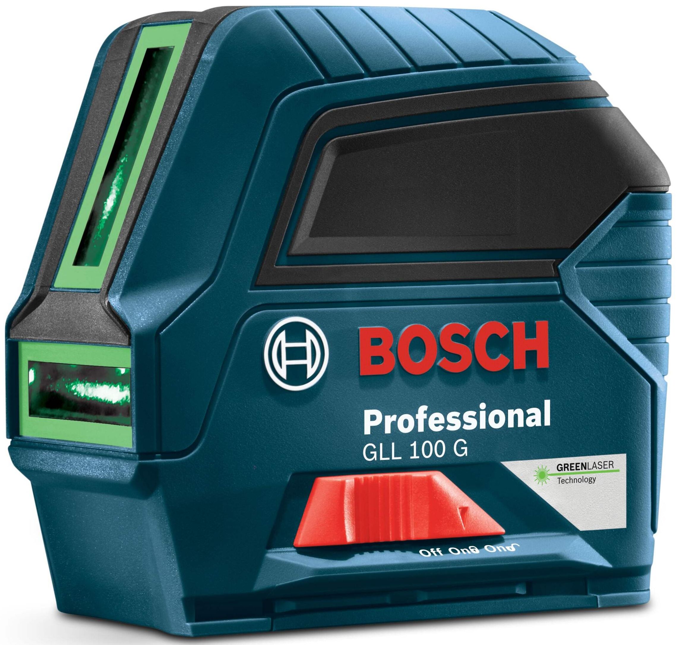 Bosch GLL 100G 100 ft. Green-Beam Self-Leveling Cross-Line Laser - Blue by Bosch - Refurbished - Brand New condition - CA$192.39