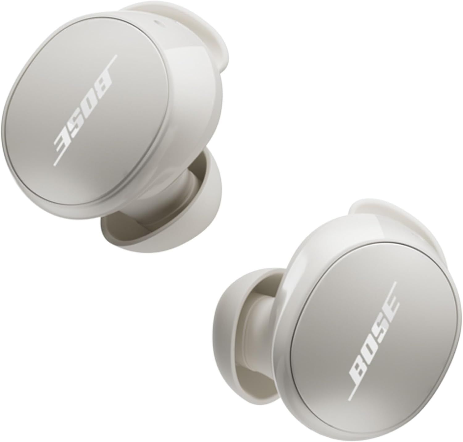 Bose QuietComfort Wireless Noise Cancelling Bluetooth Earbuds - Smoke White by Bose - Refurbished - Very Good condition - US$151.93