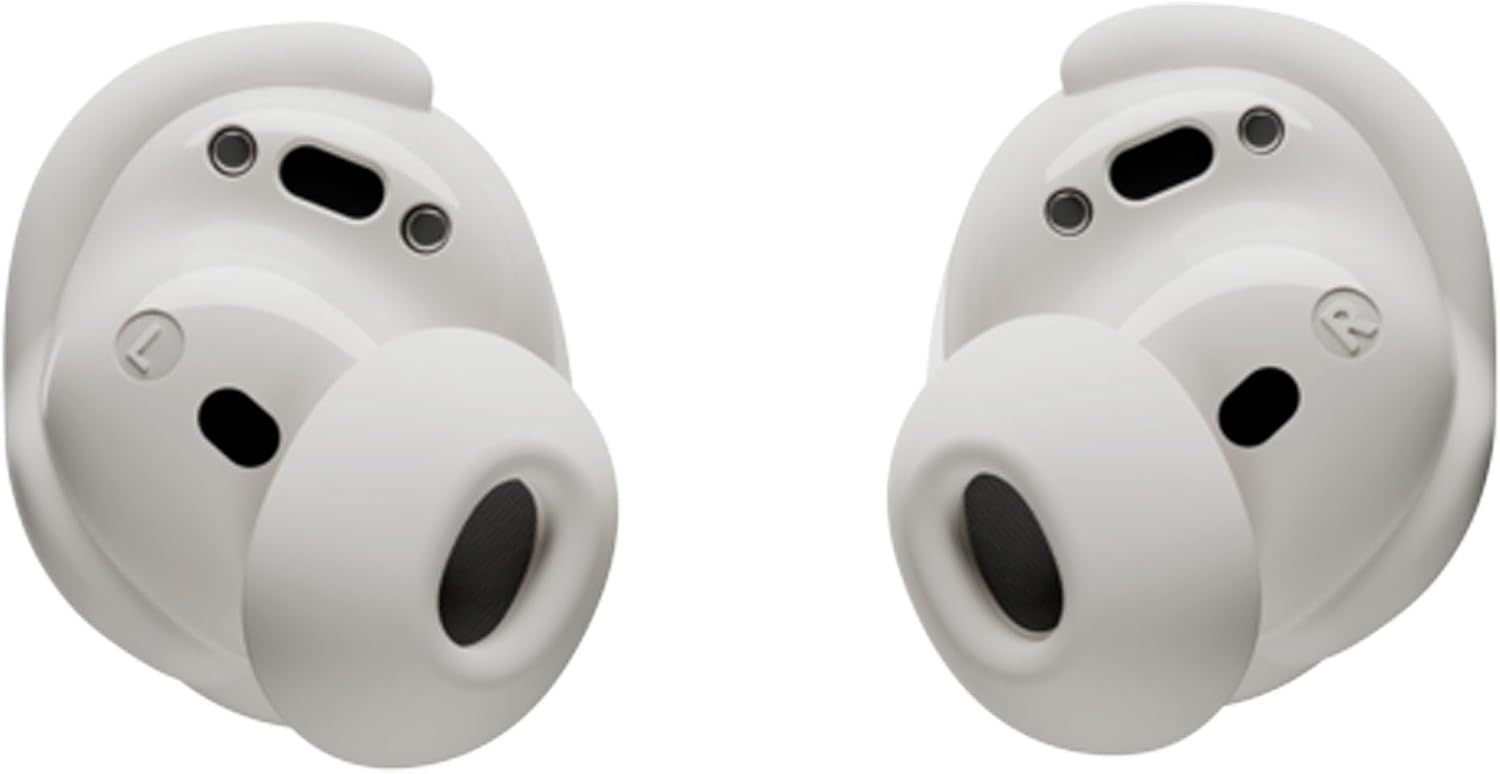 Bose QuietComfort Wireless Noise Cancelling Bluetooth Earbuds - Smoke White by Bose - Image 2