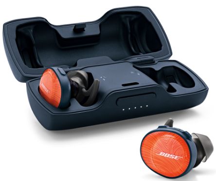 Bose SoundSport Free Wireless In-Ear Headphones - Orange/Blue by Bose - Refurbished - Very Good condition - Image 4