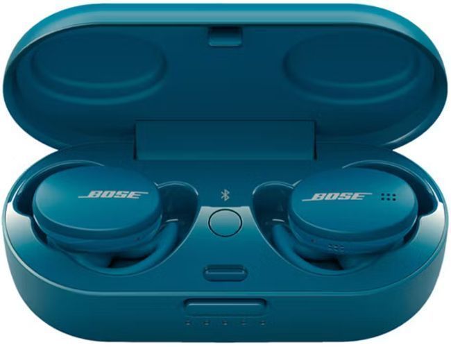 Bose Sport Wireless Bluetooth Earbuds - Baltic Blue by Bose - Refurbished - Like New condition - Image 2