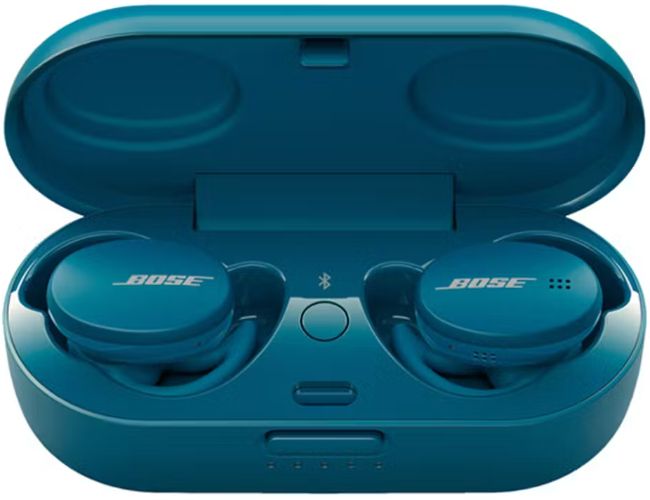 Bose Sport Wireless Bluetooth Earbuds - Baltic Blue by Bose - Refurbished - Like New condition - Image 4