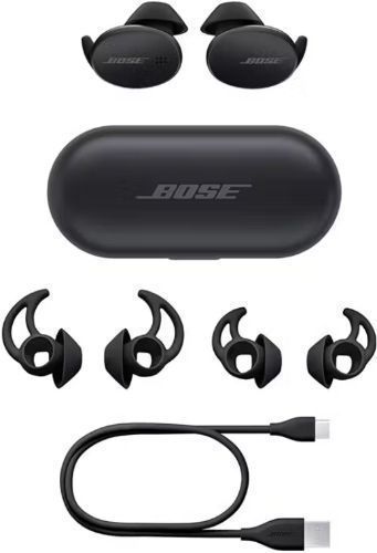 Bose Sport Wireless Bluetooth Earbuds - Black by Bose - Refurbished - Like New condition - Image 4