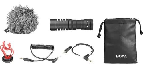 Boya BY-MM1 Cardioid Condenser Microphone - Black by Boya - Image 5
