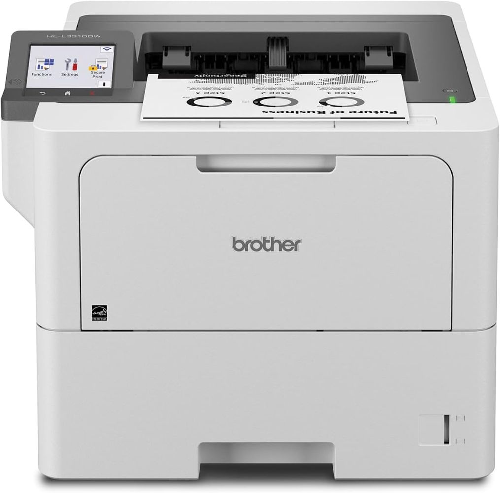 Brother HL-L6310DW Enterprise Monochrome Laser Printer - Gray by Brother - Refurbished - Very Good condition - US$888.44