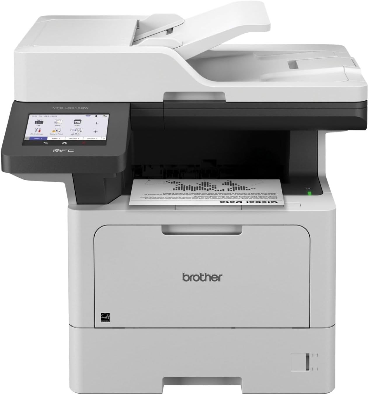 Brother MFC-L5915DW Business Monochrome Laser All-in-One Printer - White by Brother - Image 9