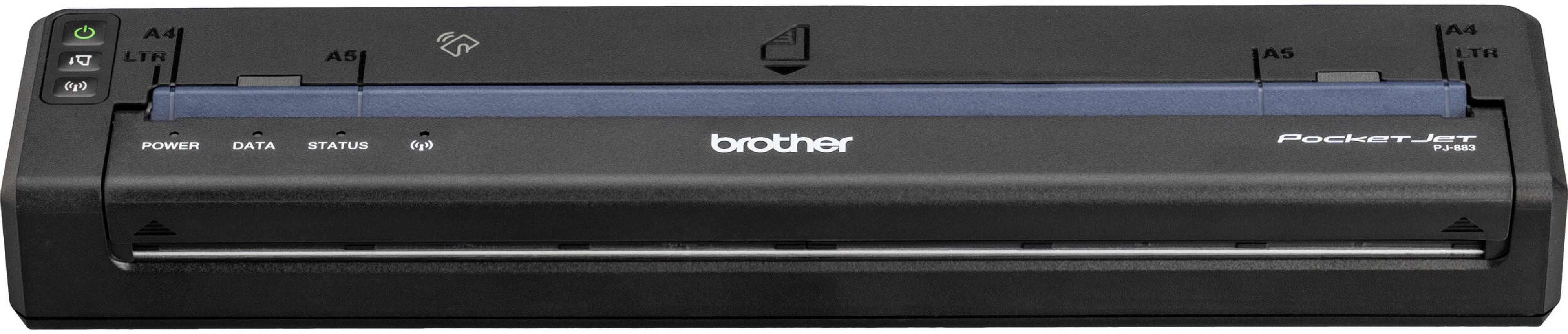 Brother PocketJet 8 PJ-883 Full-Page Mobile Printer - Black by Brother - Refurbished - Very Good condition - US$1010.42