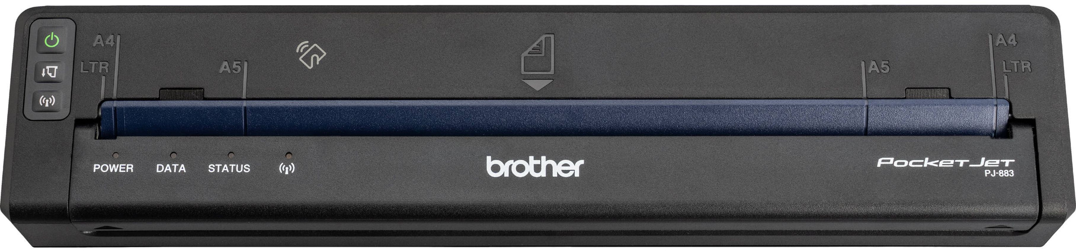 Brother PocketJet 8 PJ-883 Full-Page Mobile Printer - Black by Brother - Image 4