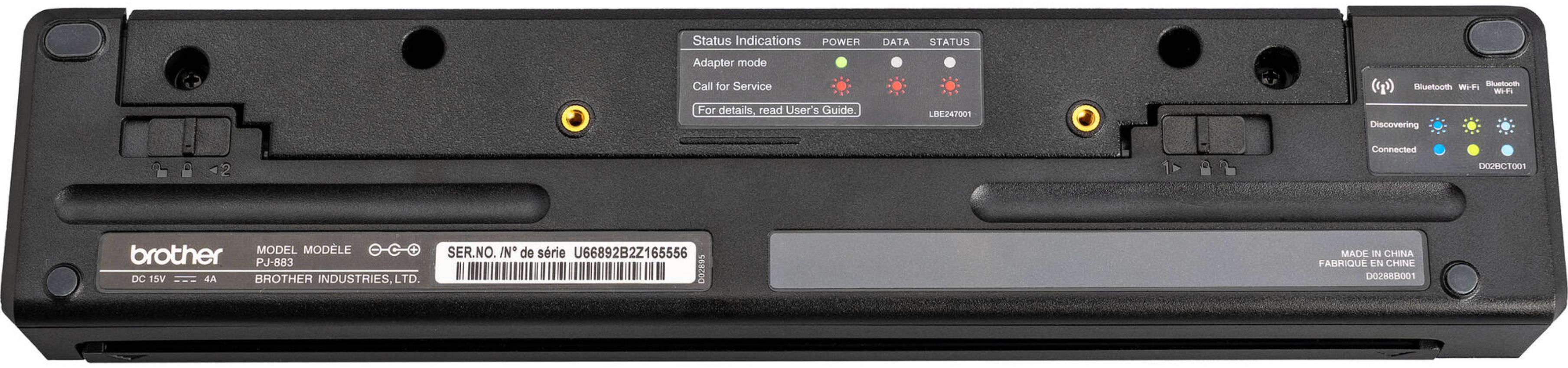 Brother PocketJet 8 PJ-883 Full-Page Mobile Printer - Black by Brother - Image 5