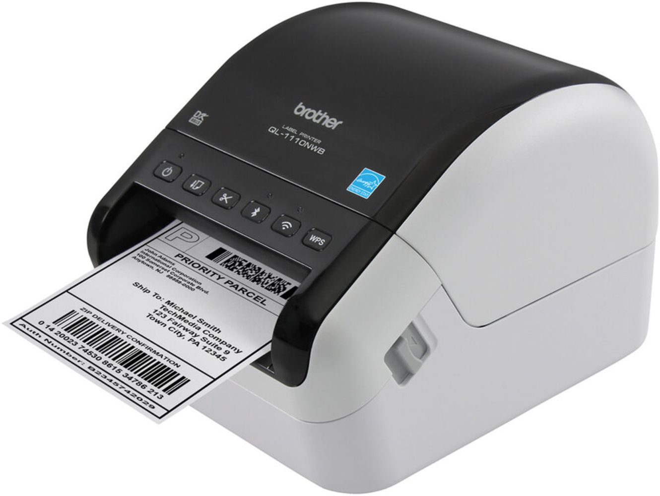 Brother QL-1110NWB Wide Format Professional Label Printer - White by Brother - Image 3
